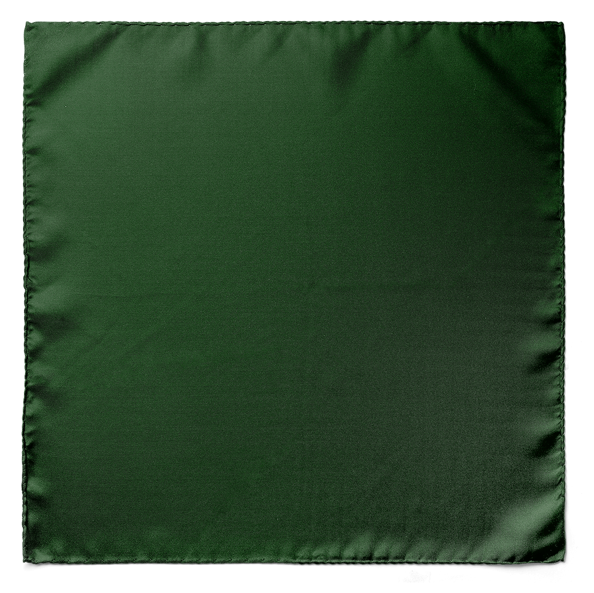 THE SOLID GREEN SILK POCKET SQUARE