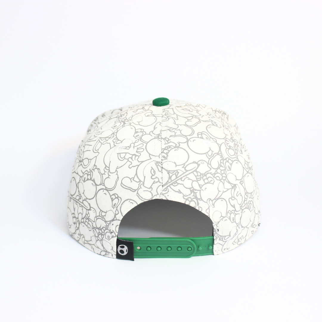 NINTENDO SUPER MARIO SNAPBACK CAP-YOSHI EDITION
