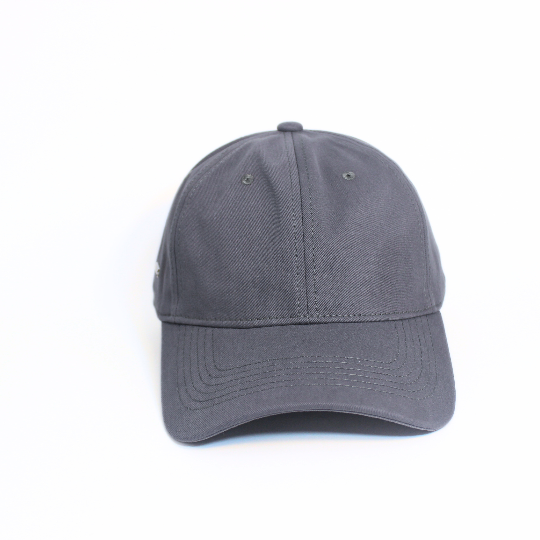 THE CHARCOAL MINIMALIST COTTON CAP