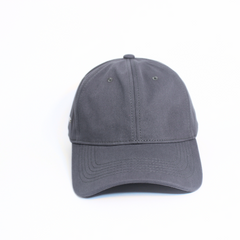 THE CHARCOAL MINIMALIST COTTON CAP