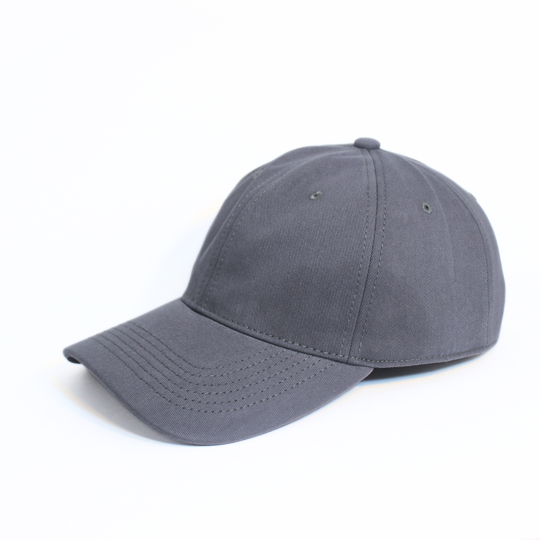 THE CHARCOAL MINIMALIST COTTON CAP