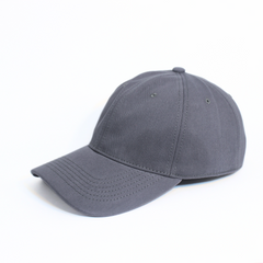 THE CHARCOAL MINIMALIST COTTON CAP