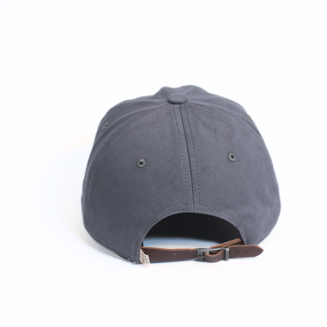 THE CHARCOAL MINIMALIST COTTON CAP