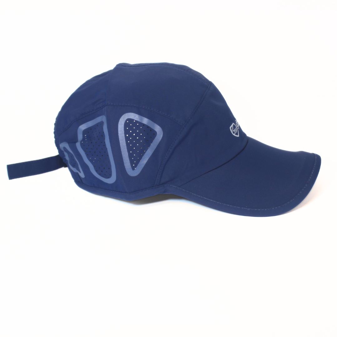 MIDNIGHT BLUE AERO-TRI PARACHUTE CAP