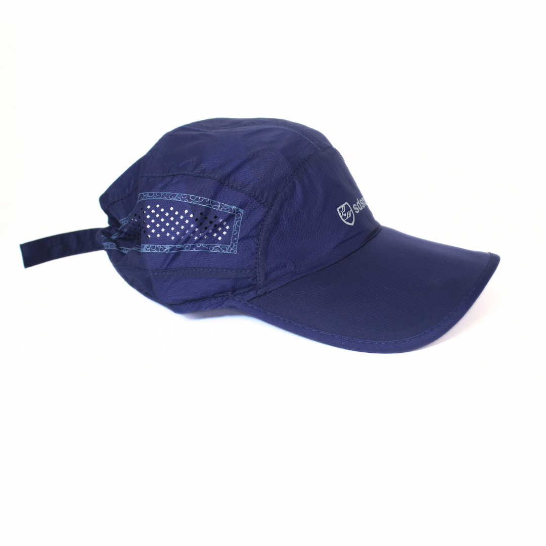 NAVY BLUE DRIFT EDGE PARACHUTE CAP
