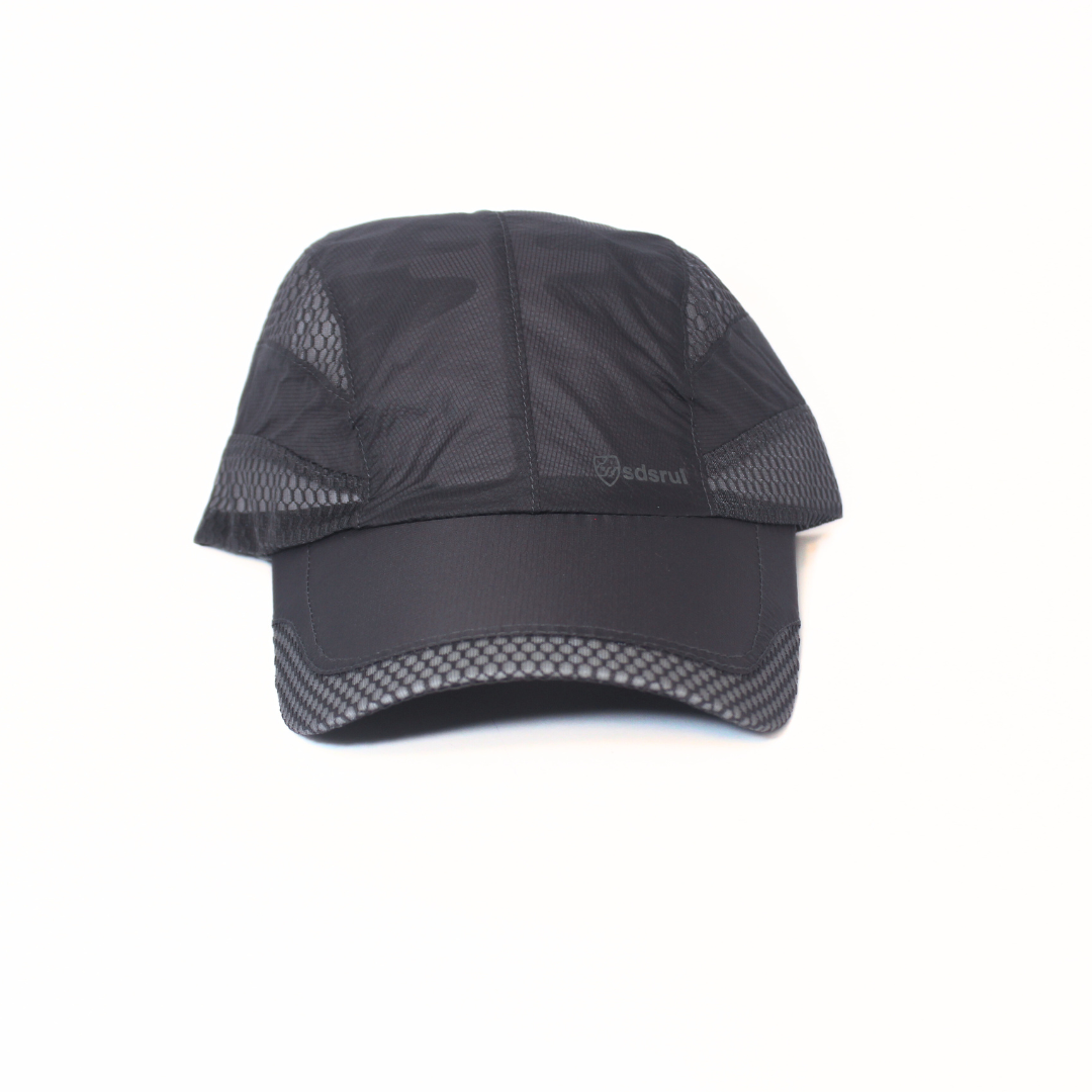 IRON GREY MESH-CORE PARACHUTE CAP