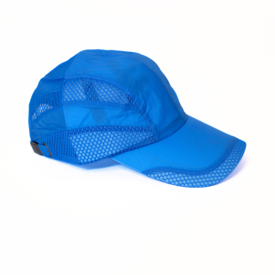 OCEAN BLUE MESH-CORE PARACHUTE CAP