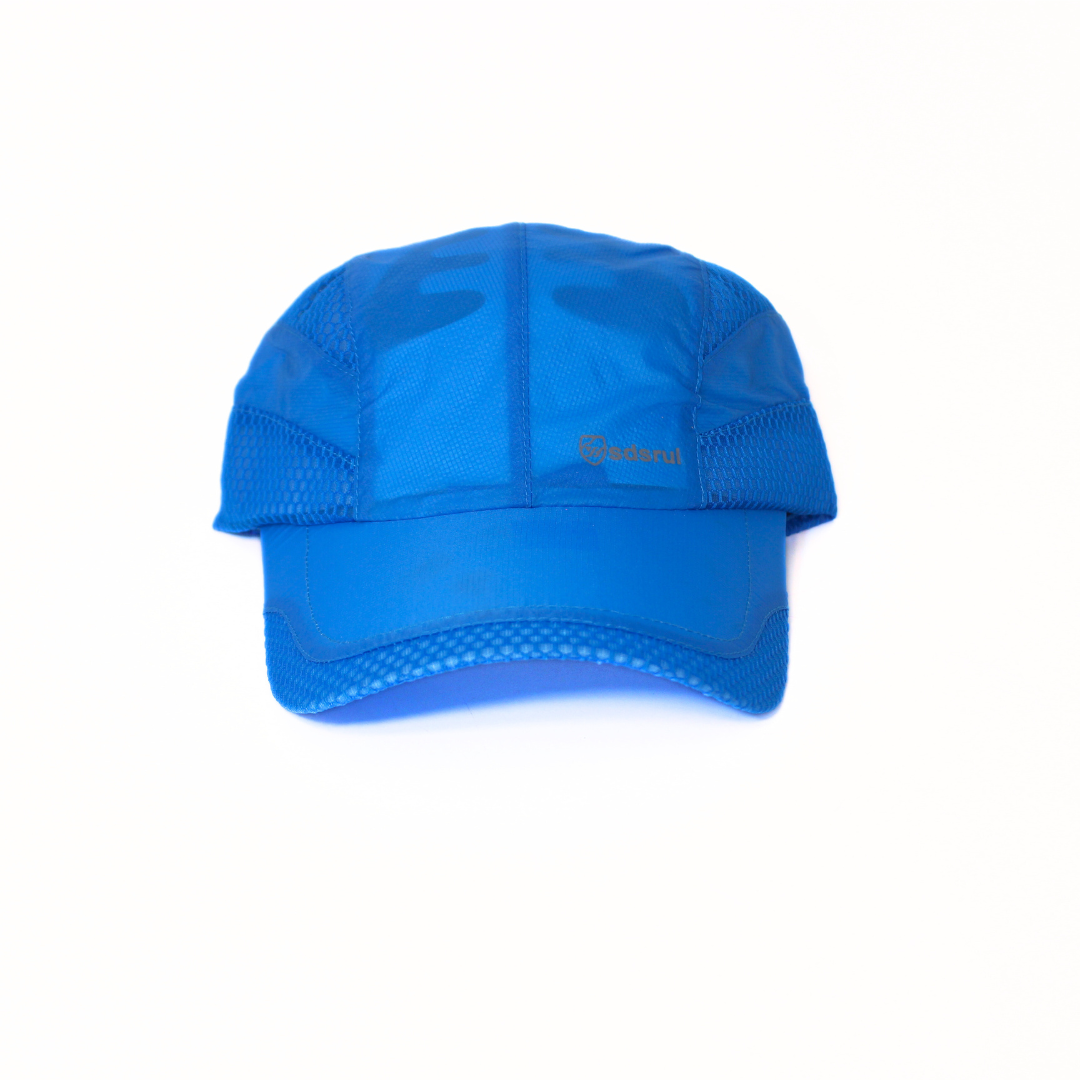 OCEAN BLUE MESH-CORE PARACHUTE CAP