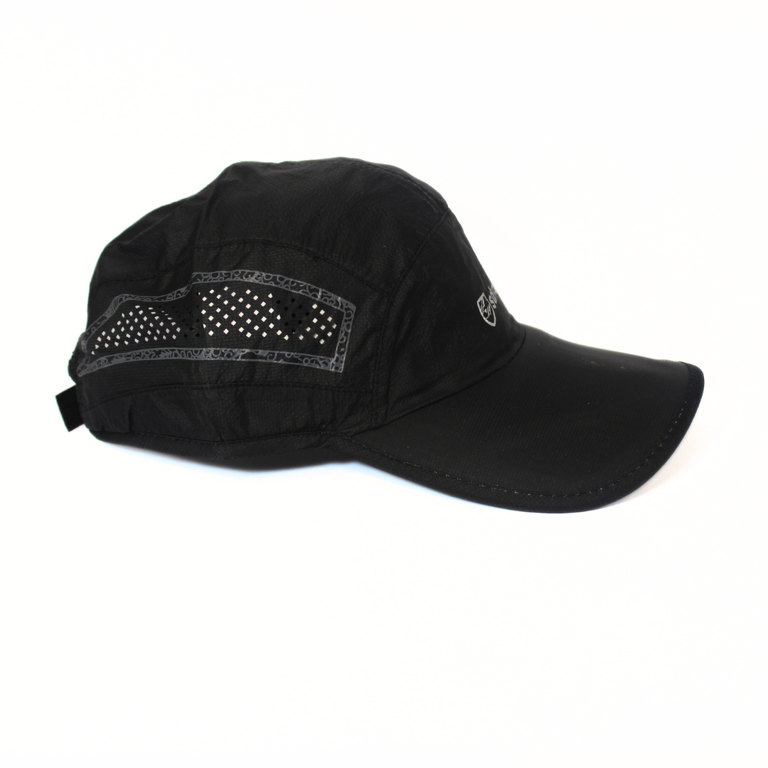 JET BLACK DRIFT EDGE PARACHUTE CAP