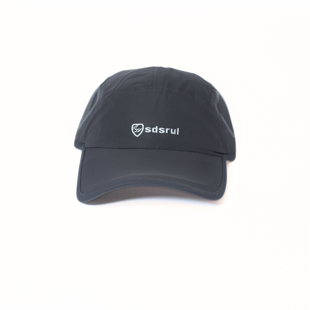 CHARCOAL GREY AERO-TRI PARACHUTE CAP