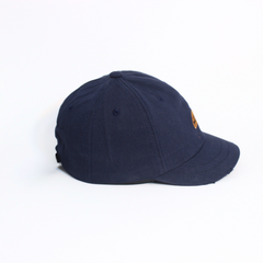 SHORT BRIM BLUE BASEBALL CAP