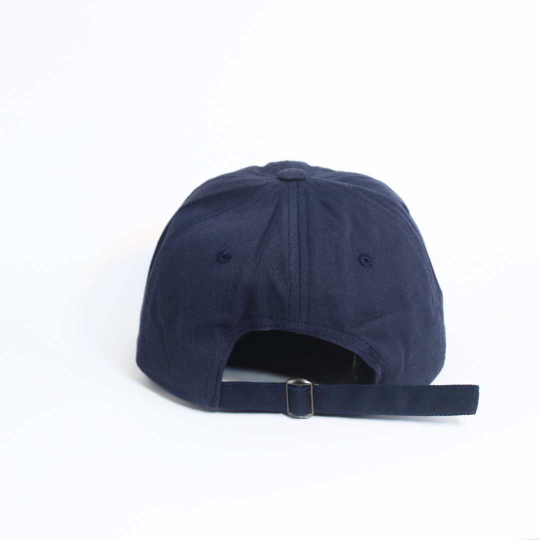 SHORT BRIM BLUE BASEBALL CAP