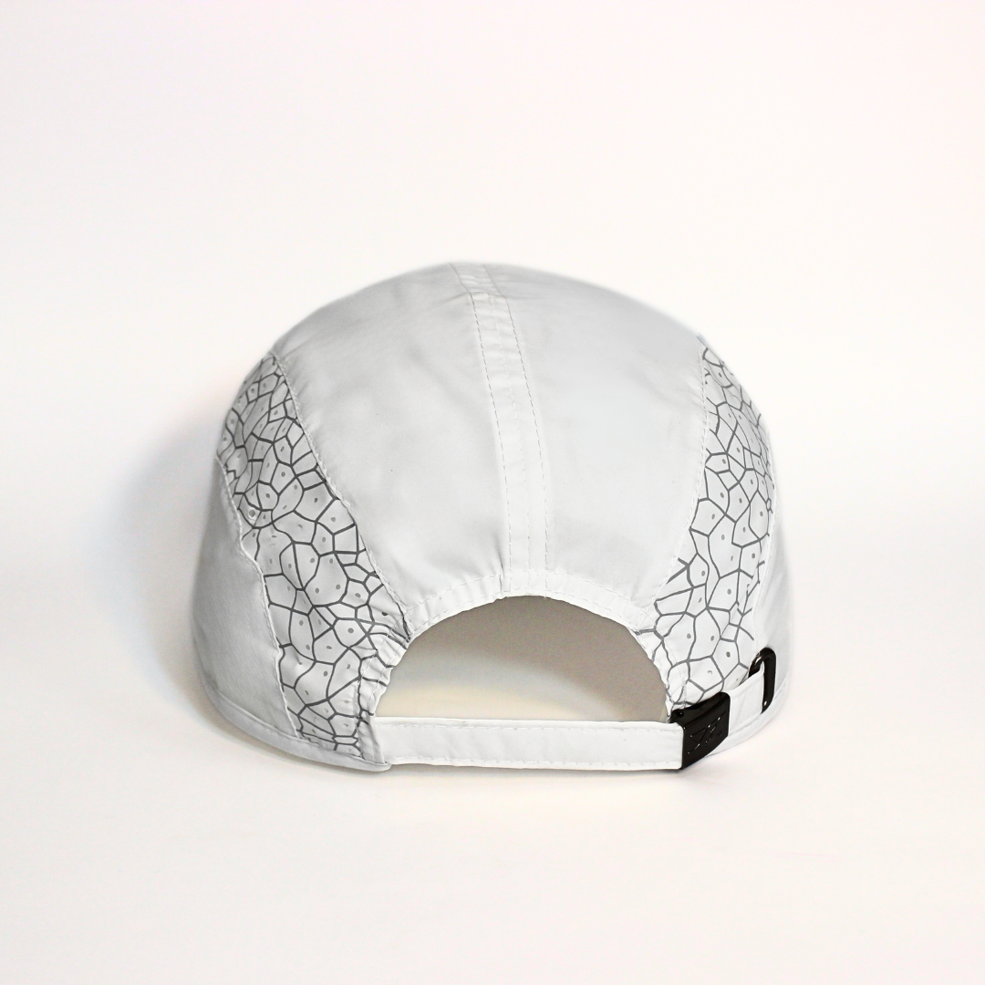 WHITE VENTURA-MOSAIC PARACHUTE CAP