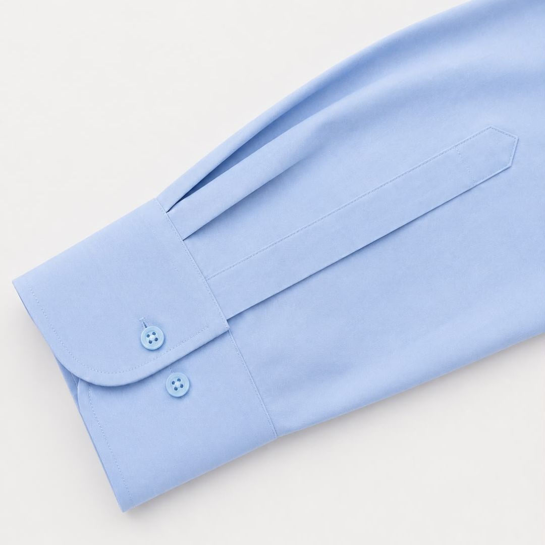 SKY BLUE REGULAR FIT FORMAL SHIRT