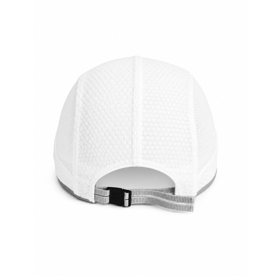 WHITE AERO MESH PERFORMANCE CAP