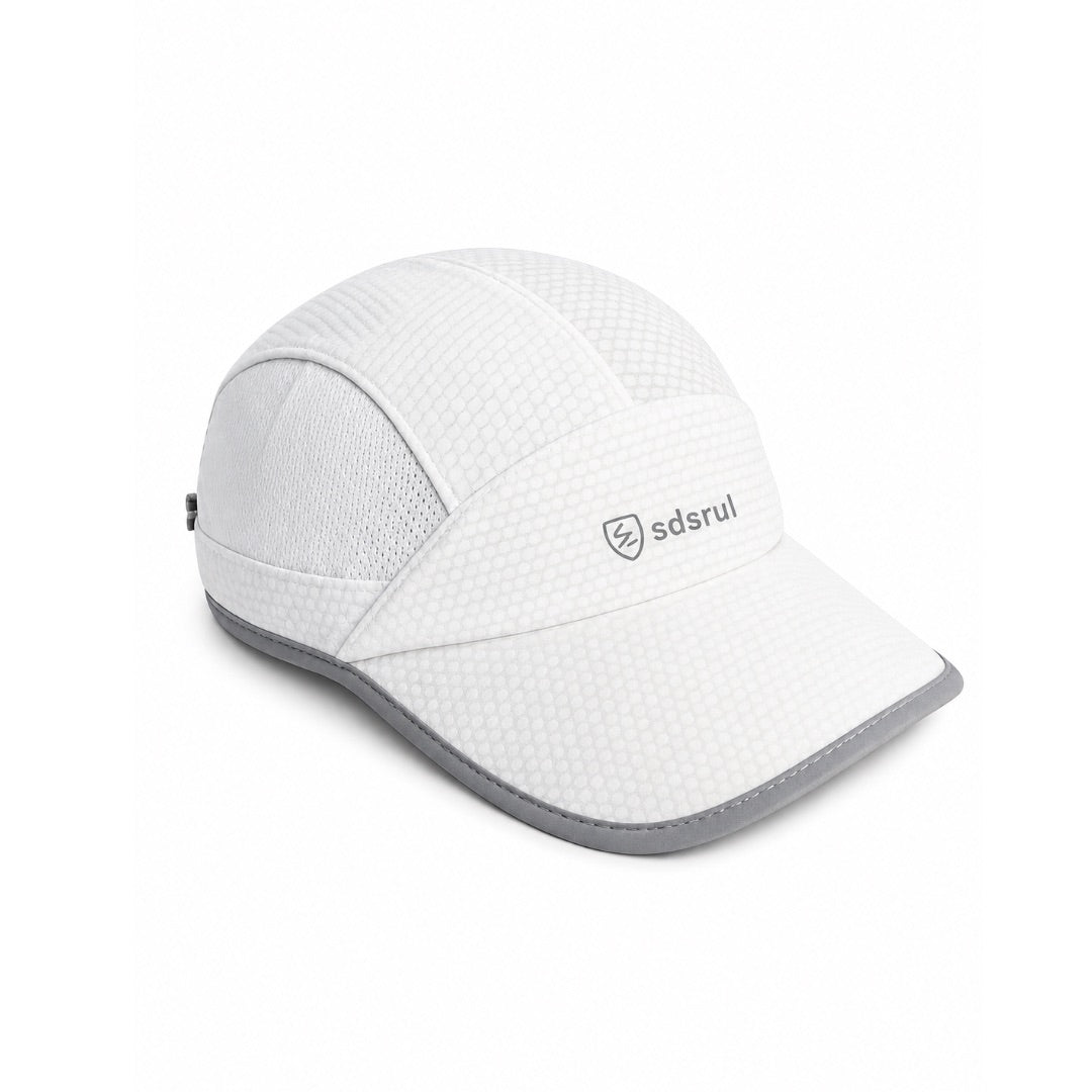 WHITE AERO MESH PERFORMANCE CAP