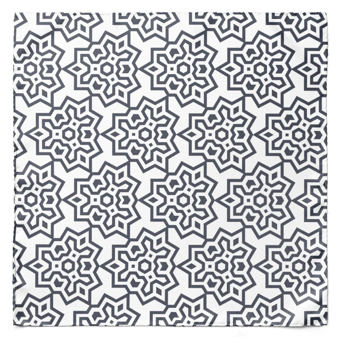 FLORAL INDIGO SILK CRAVAT