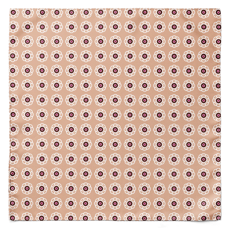 W21-DAISY SILK CRAVAT