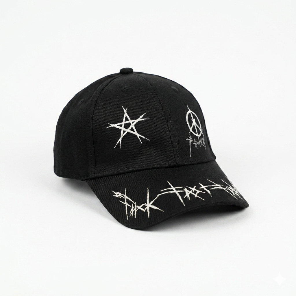 BLACKOUT GRAFFITI CAP