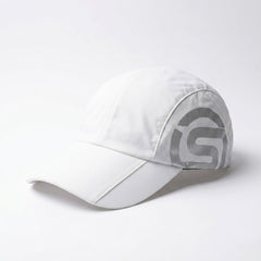 WHITE FLOWGRID PARACHUTE CAP