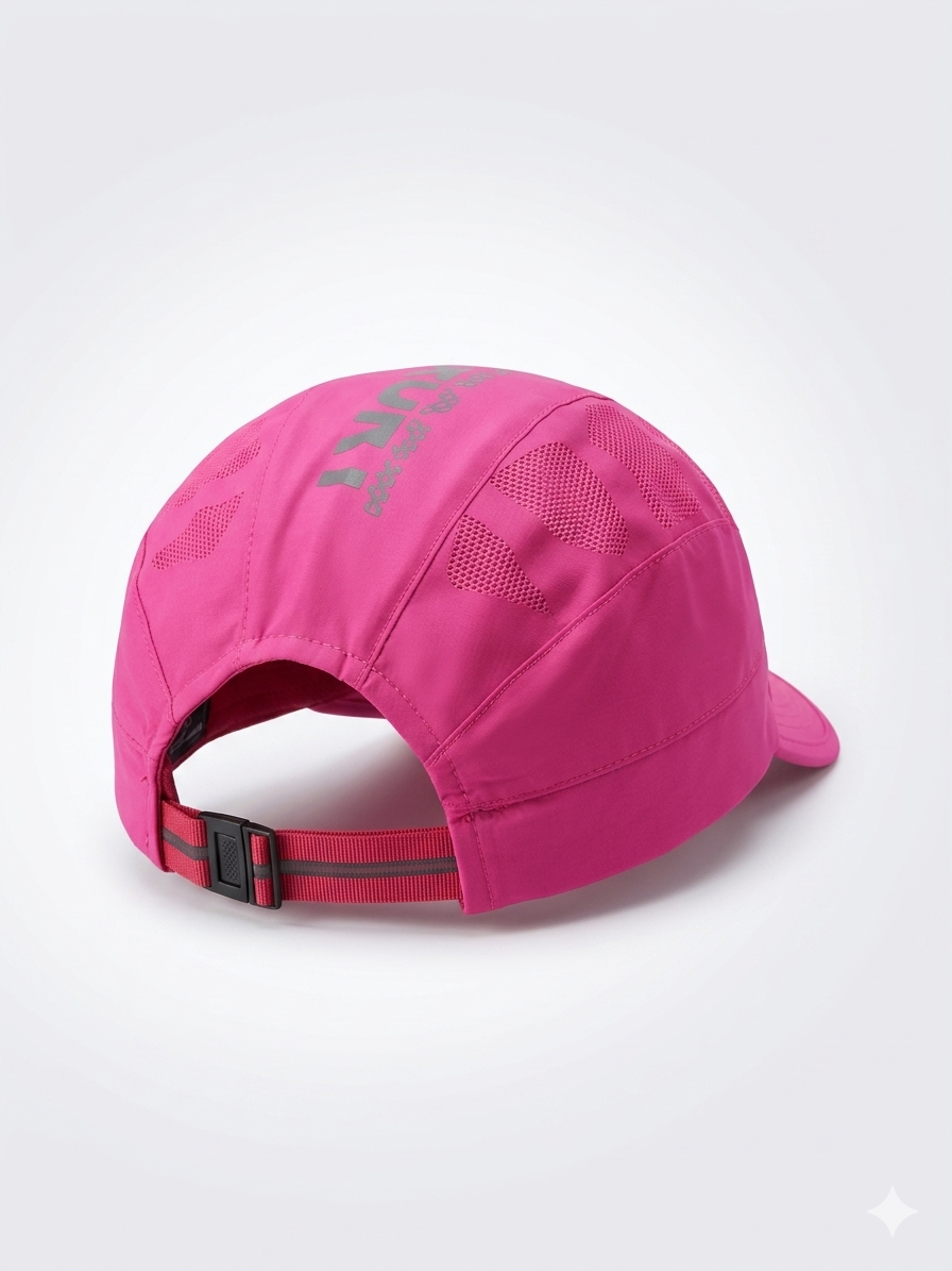 FUCHSIA PINK SPORTS FLAT CAP