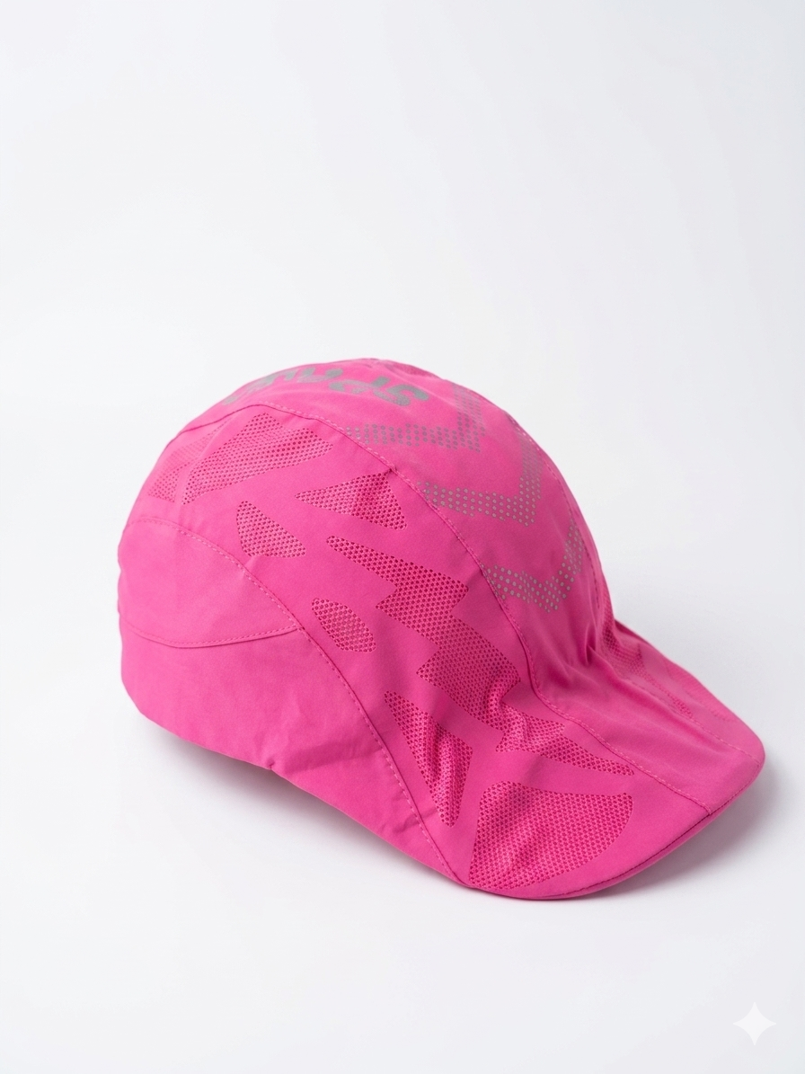 FUCHSIA PINK SPORTS FLAT CAP