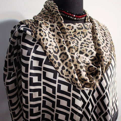 Cheetah Charm Silken Wrap