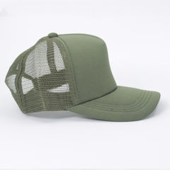 CLASSIC ARMY GREEN TRUCKER CAP