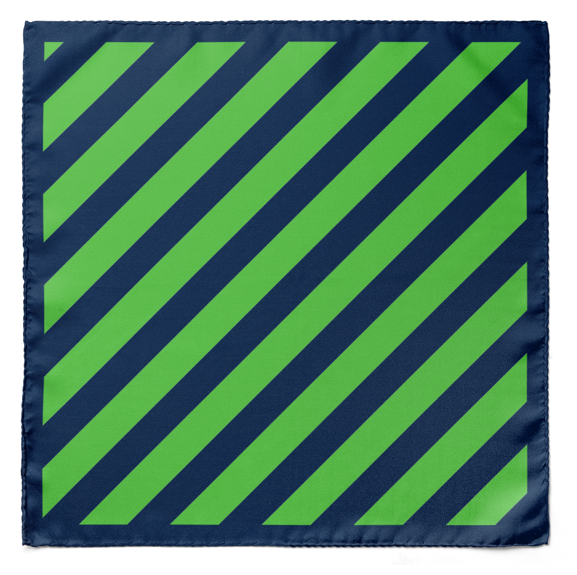 CLASSIC PARROT GREEN AND BLUE TIE AND POCKET SQUARE SET