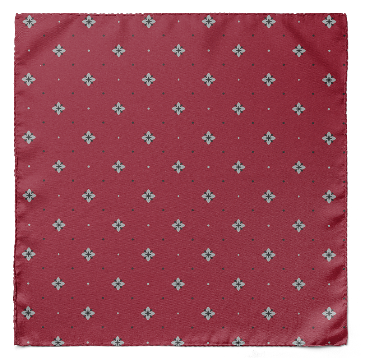 OXFORD MAROON TIE SET