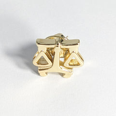 SCALE OF JUSTICE GOLD BROOCH
