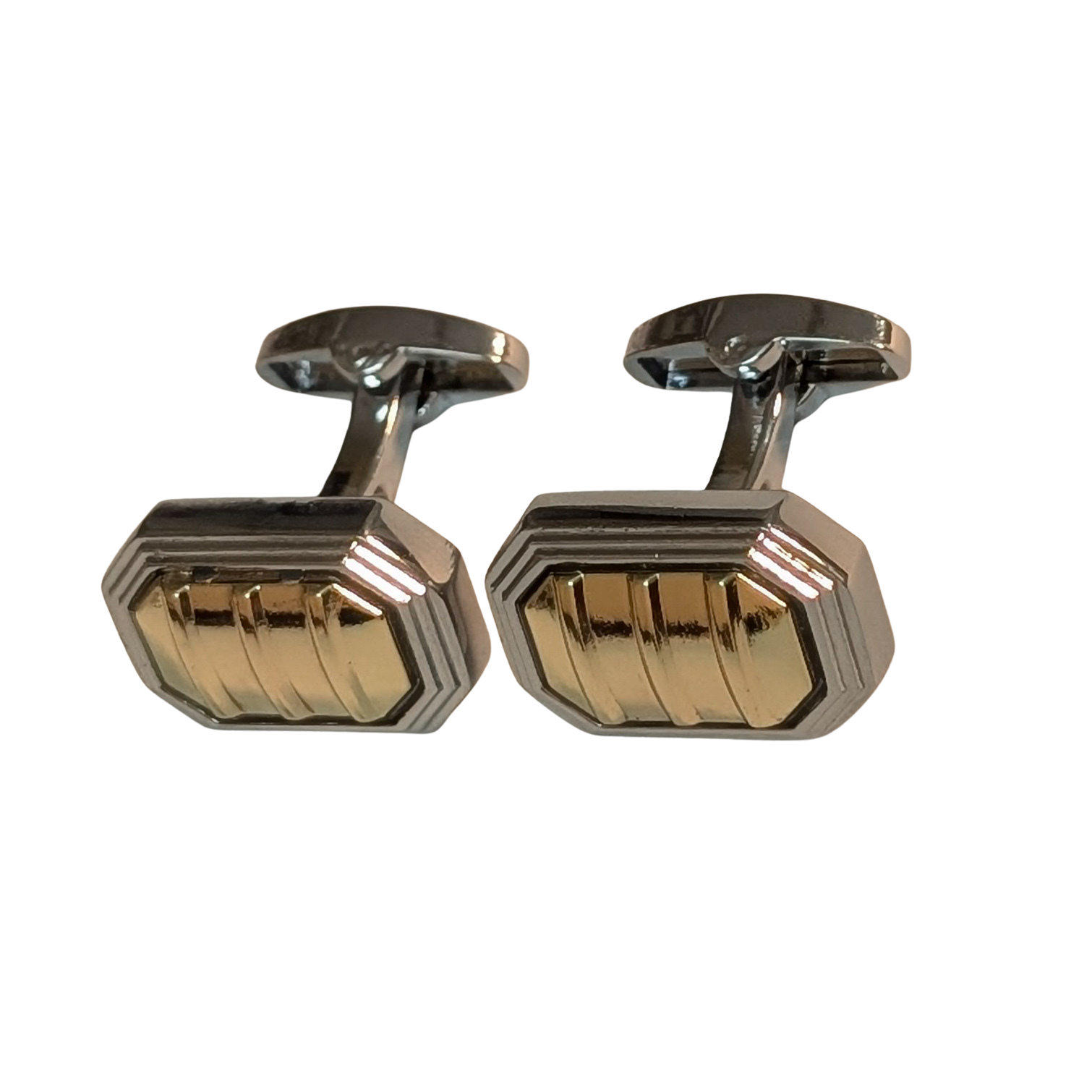 THE OCTAGONAL SOVEREIGN CUFFLINKS