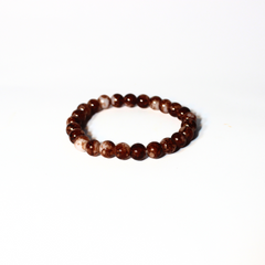 DREAMY BROWN BEADED BRACELET