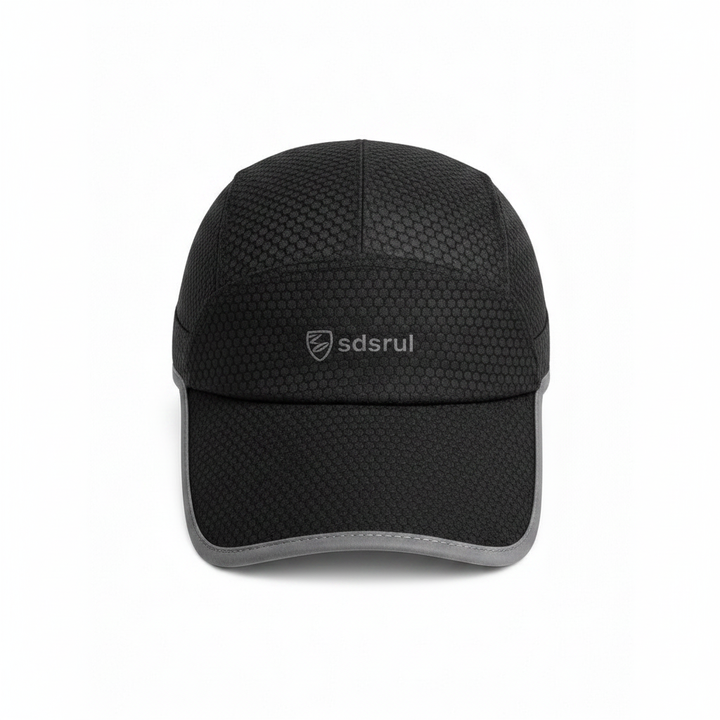 BLACK AERO MESH PERFORMANCE CAP