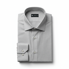 Light Grey Dress Shirt - Enhanced