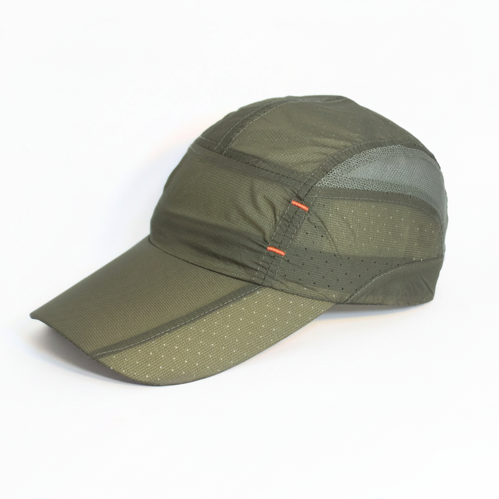 Military Green Air-Blaze Athletic Parachute Cap - Enhanced