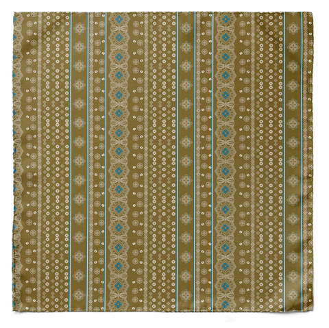 PERSIAN CARAMEL SILK CRAVAT