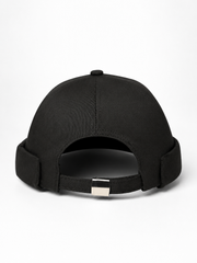 BLACK DOCKER HAT