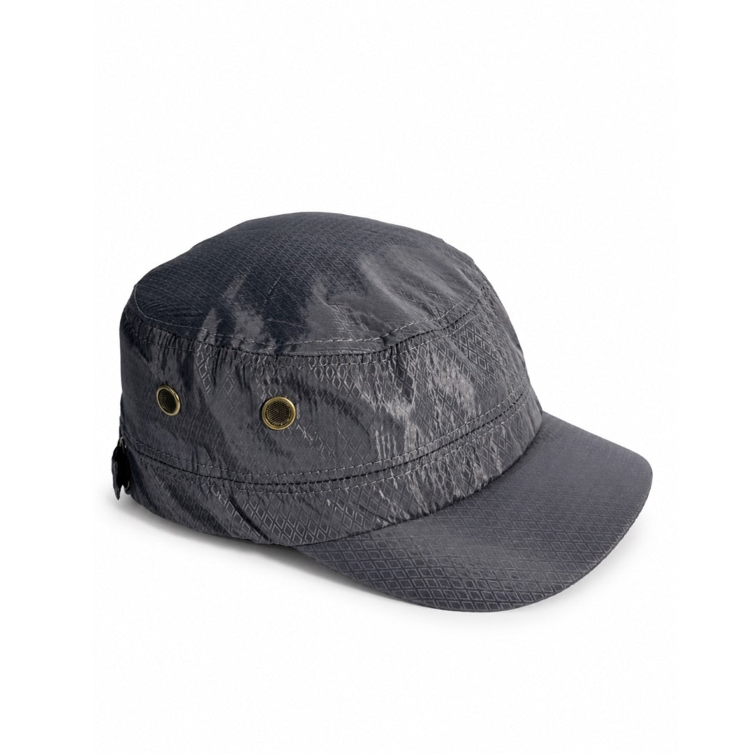 GRAPHITE GREY ZEPHYR PARACHUTE CADET CAP