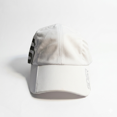 WHITE FLOWGRID PARACHUTE CAP