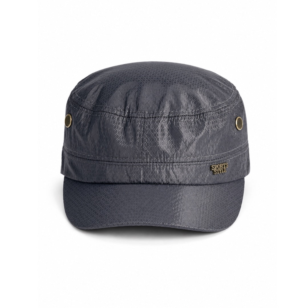 GRAPHITE GREY ZEPHYR PARACHUTE CADET CAP