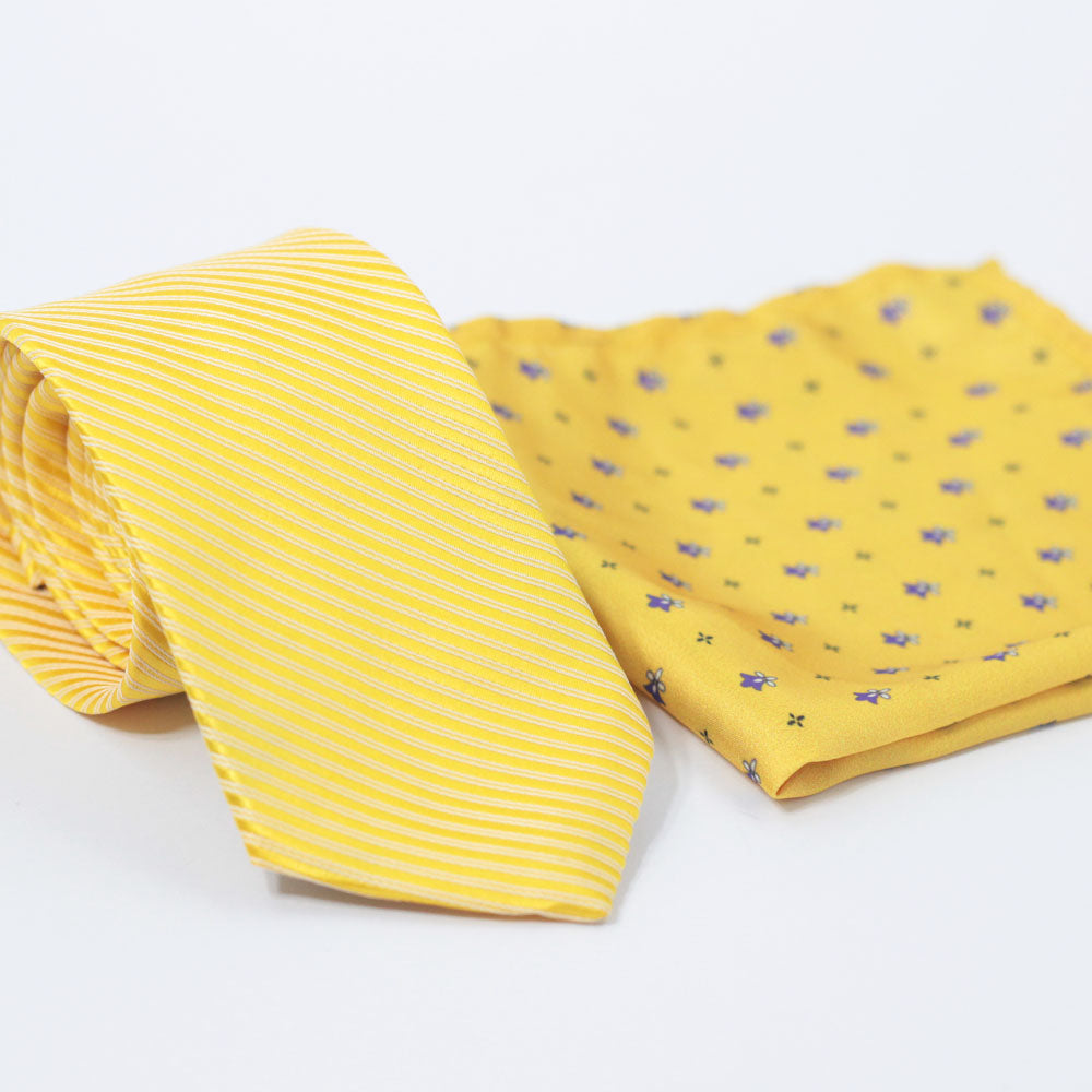 THE SUNNY STRIPED TIE SET