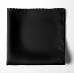 BLACK PAISLEY FESTIVE TIE AND POCKET SQUARE SET