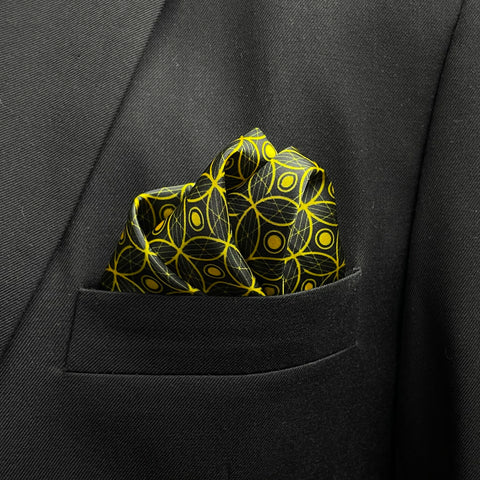 Infinity Silk Pocket Square