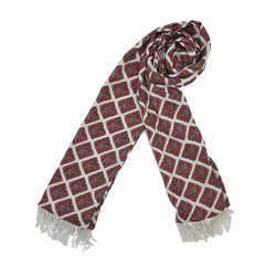SWISS AJRAK SILK SCARF (LUXE COLLECTION)