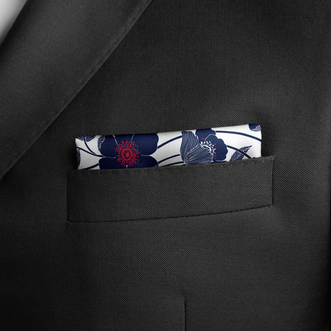 W21-BRF1 SILK POCKET SQUARE