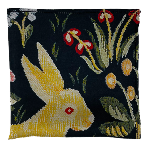English Harley Silk Pocket Square