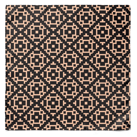 JACQUARD SILK POCKET SQUARE