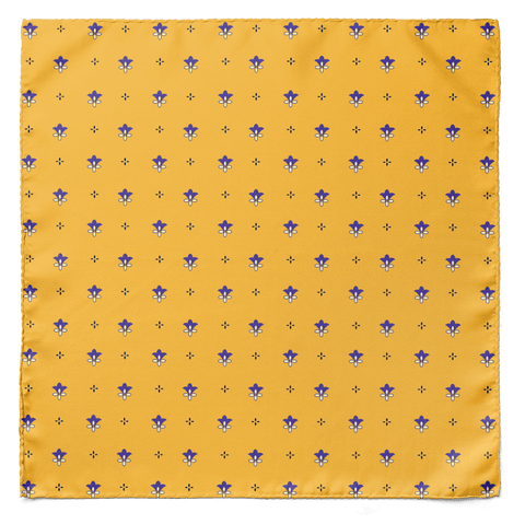 BUMBLEBEE SILK POCKET SQUARE
