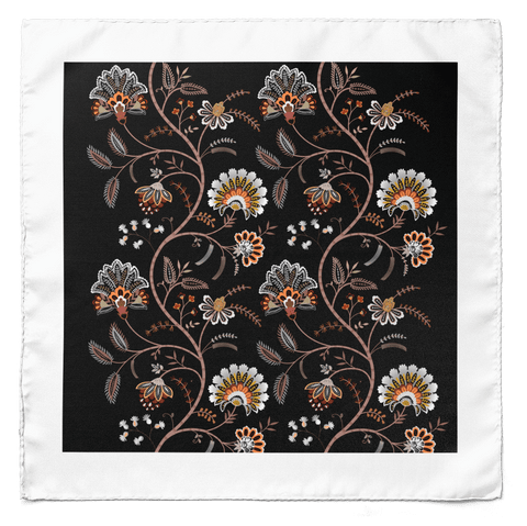 The Vine Silk Pocket Square
